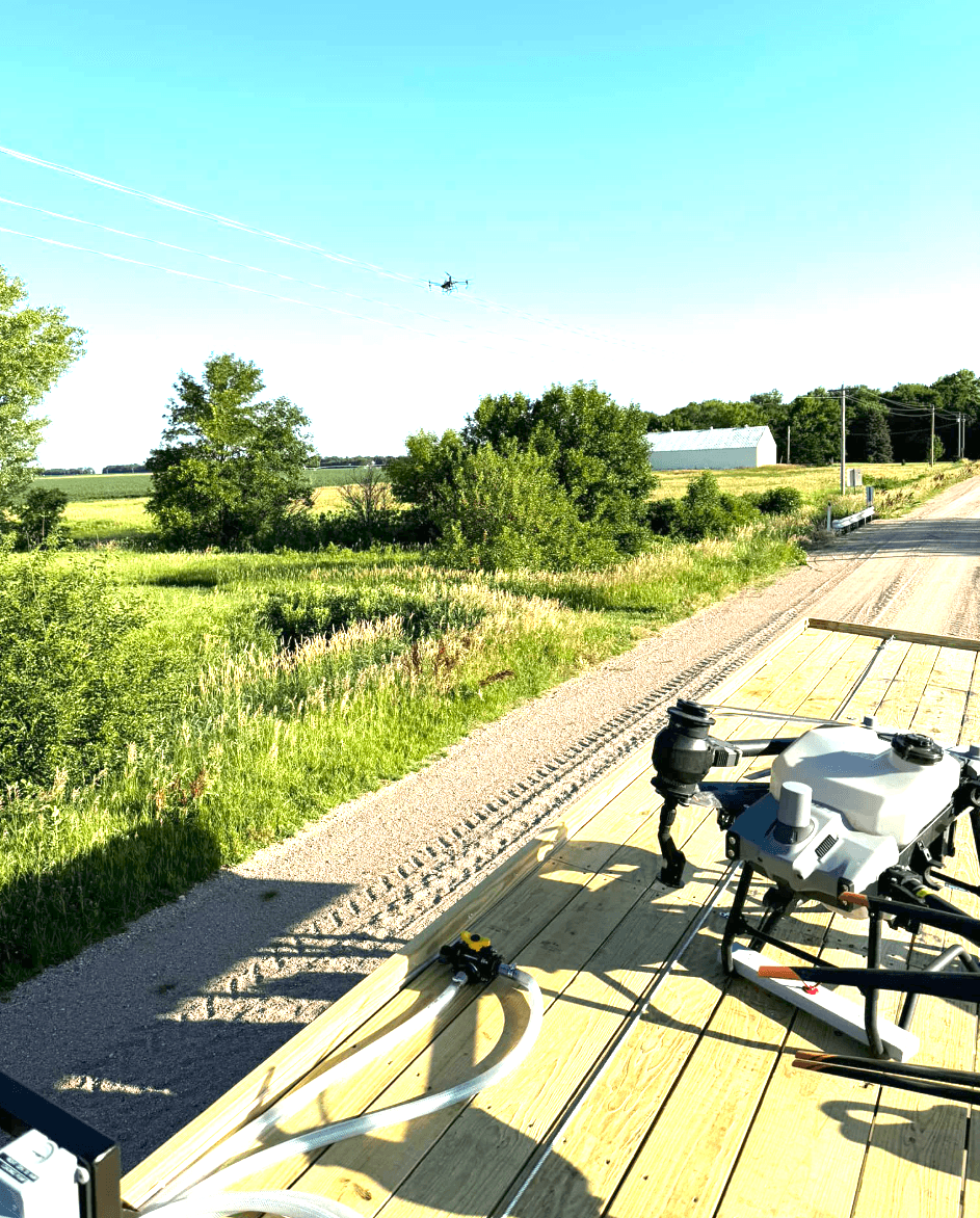 Drone Spraying vs. Ground Rig: The Real Cost Per Acre for Nebraska Corn and Soybeans